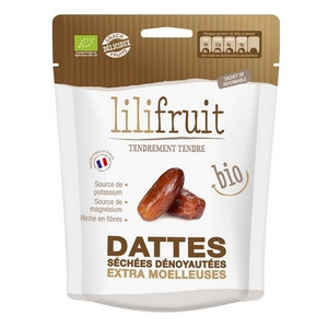 Dattes Bio d&eacute;noyaut&eacute;es extra moelleuses - 150g