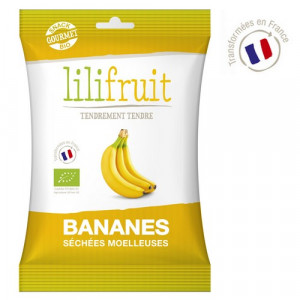 Bananes Bio moelleuses en morceaux - 70g