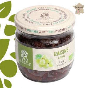 Raisins s&eacute;ch&eacute;s extra moelleux